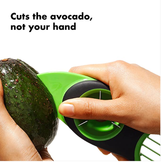 Special Knife Pulp Separation Three-in-one Avocado Corer Slicer Image