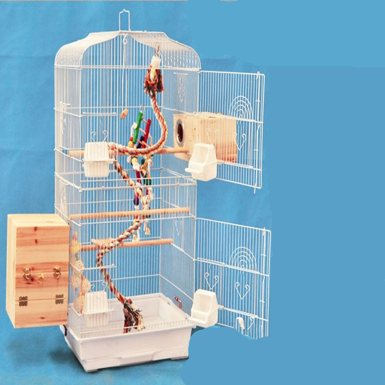 Portable Pet Display Cage Wire Bird Cage Parrot Cage Image