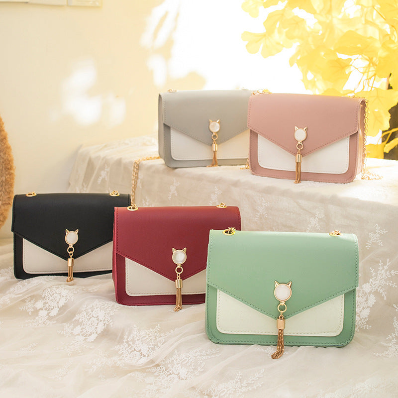 Small Crossbody Bags For Women Cat Lock Chain Messenger Bags Image