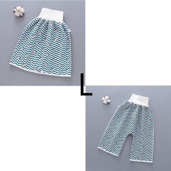 Cotton and bamboo fiber Baby diaper skirt Image