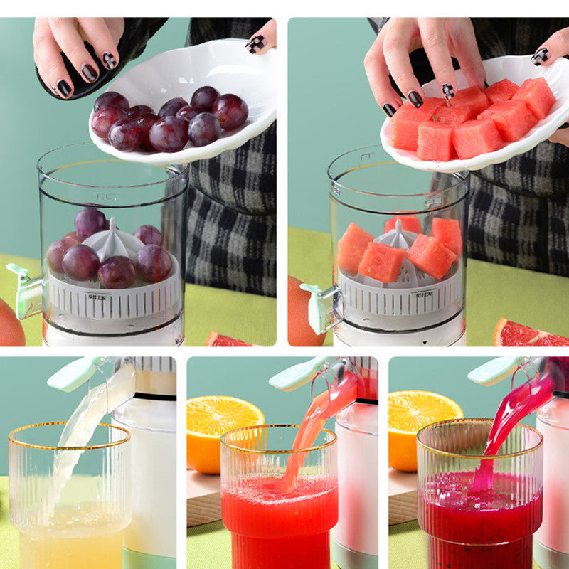 Portable USB Mini Electric Juicer Mixer Extractors Rechargeable Blender Fruit Fresh Juice Lemon Maker Cup Household Machine Image