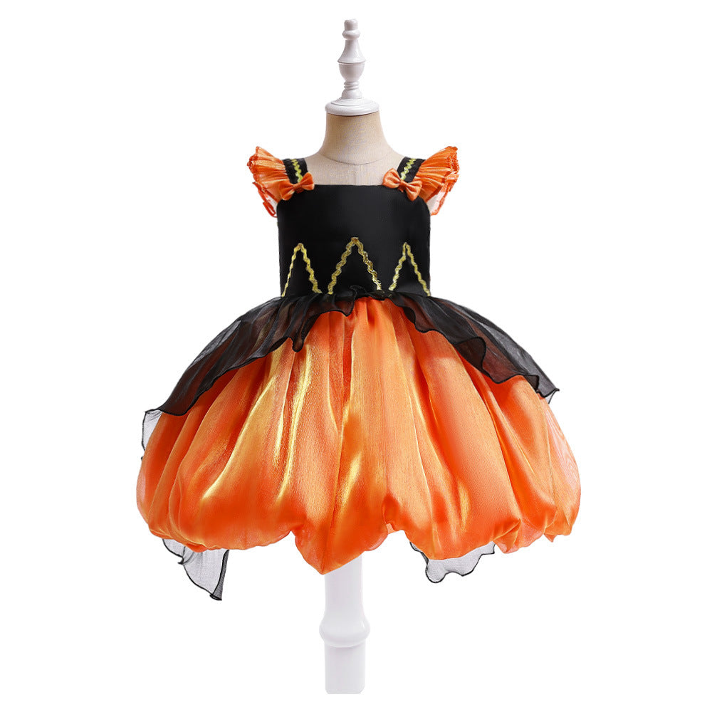 Halloween Witch Performance Costume Princess Dress Image