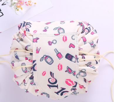 Cosmetic Bag Storage Bag Large Capacity Cosmetic Travel Storage Bag Portable And Simple Image