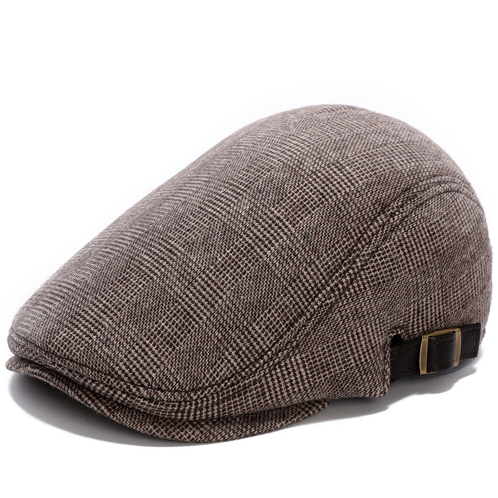 Outdoor Autumn And Winter Woolen Hat Men's Beret Image