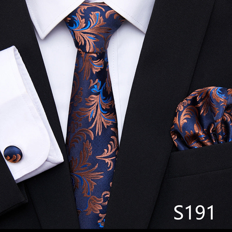 Men's Ties A Variety Of Patterns Series European And American Fashion Image