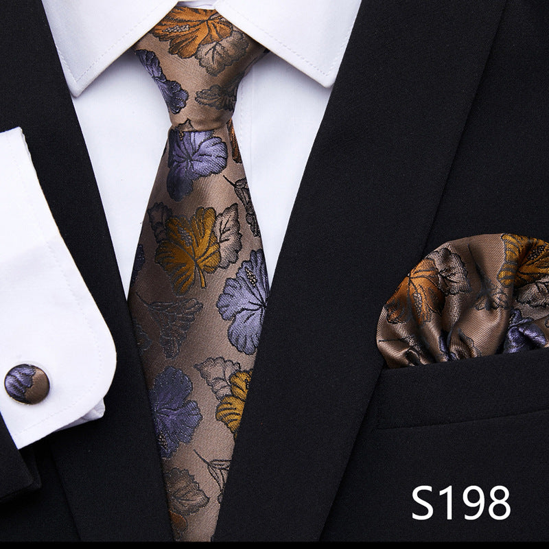 Men's Ties A Variety Of Patterns Series European And American Fashion Image