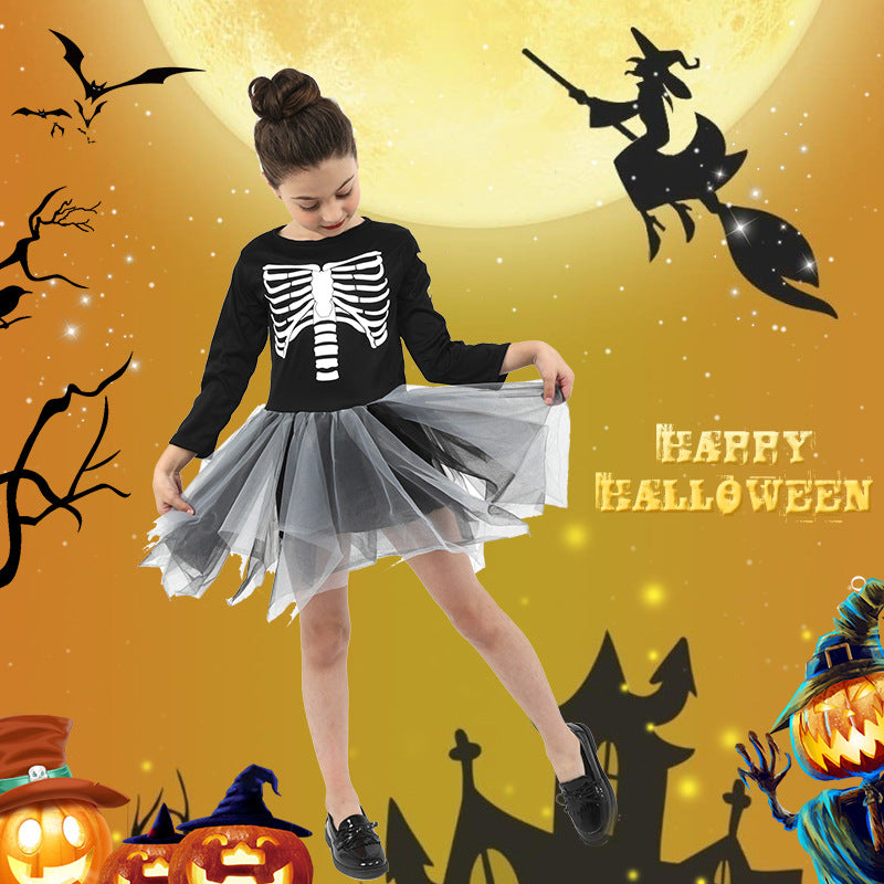 Halloween Costume Child Costume Cosplay Performance Costume Halloween Dress Image