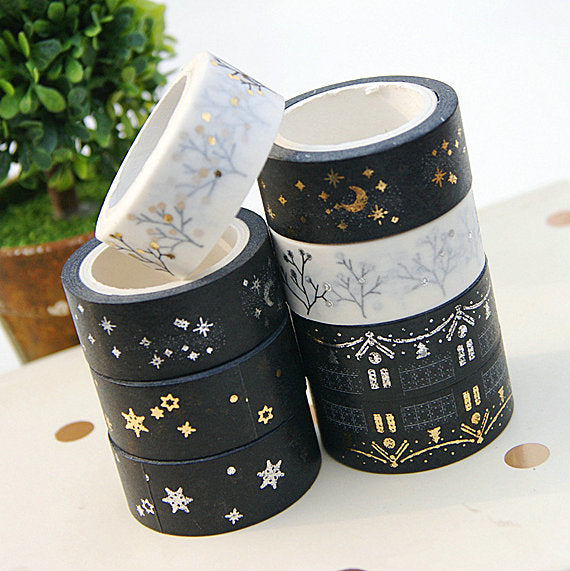 Christmas And New Year Japan And Paper Tape Image