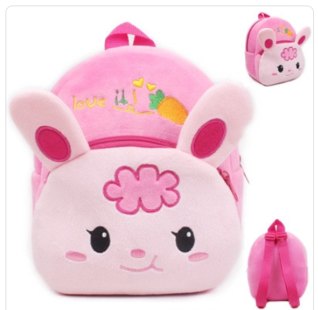 Children's Schoolbag Plush Toy Backpack Image