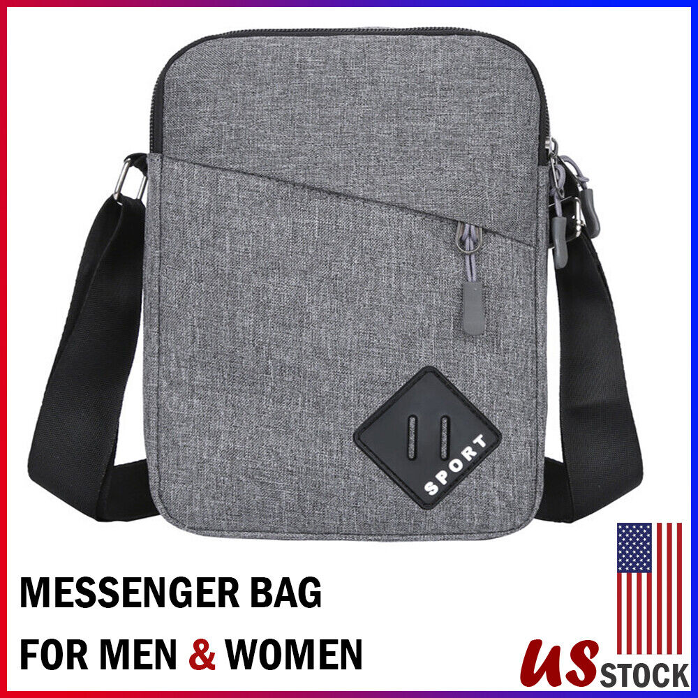 Men's Messenger Bag Crossbody Fanny Packs Purse Small Backpack Shoulder Bags USA Image