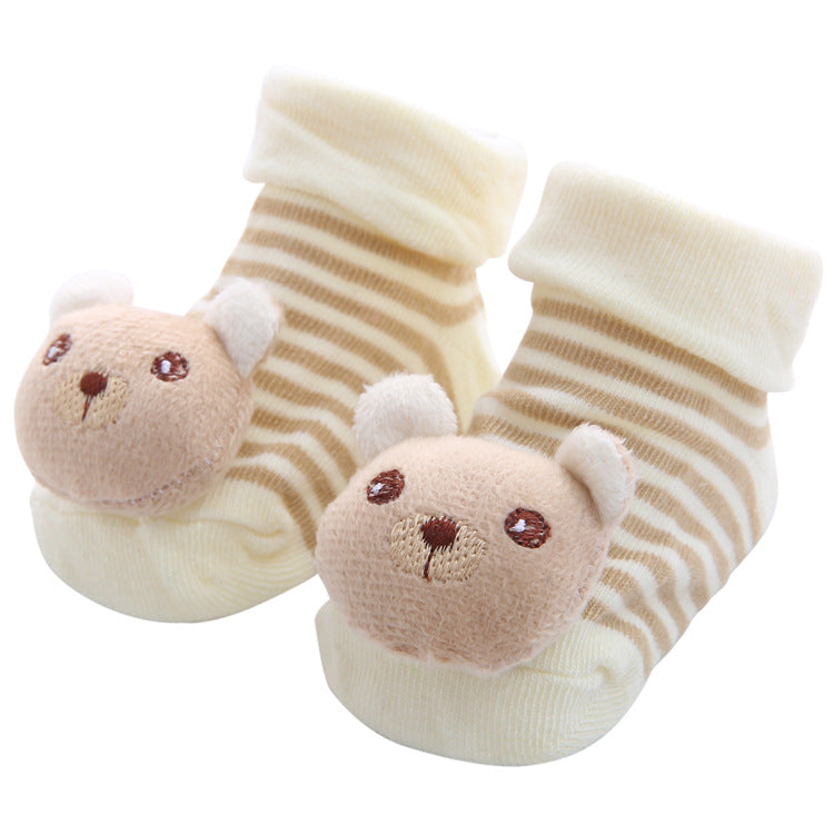 Cotton Cartoon Non-slip Baby Floor Socks Image