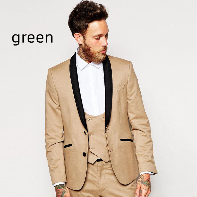 Man Three Piece Suit Dress Large Image