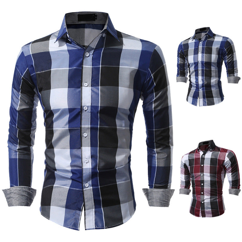 Classic Plaid Dress Shirts