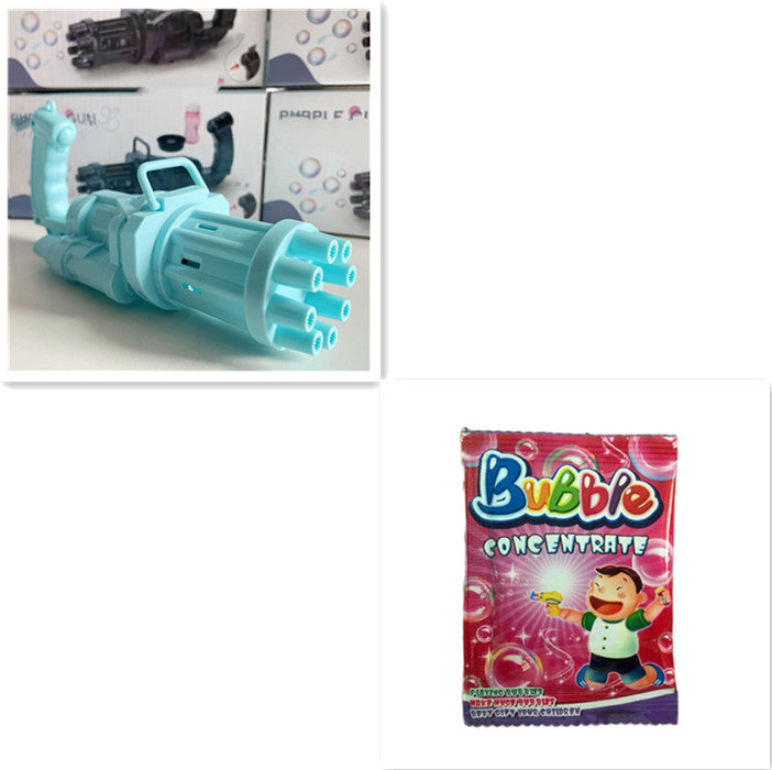 Kids Toy Bath Toys Bubble Gum Machine Toys For Kids Plastic Machine Gun Toy Image