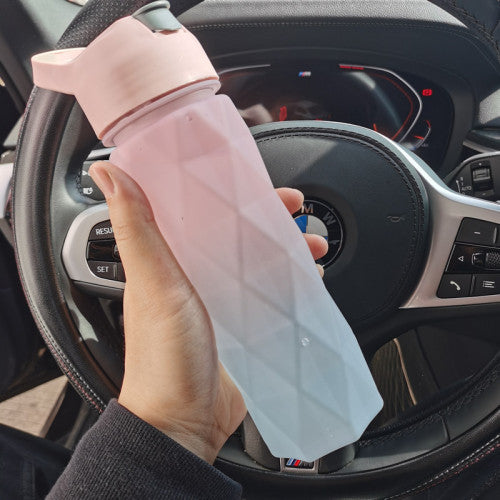 Spray Water Bottle For Girls Outdoor Sport Fitness Water Cup Large Capacity Spray Bottle Drinkware Travel Bottles Kitchen Gadgets Image