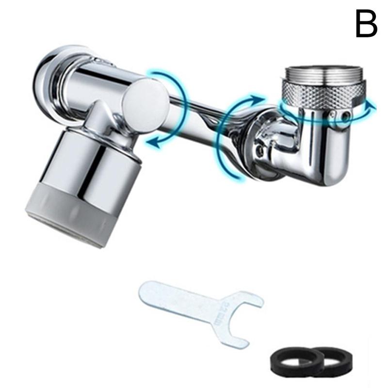 Universal 1080 Swivel Faucet Aerator Multifunction Faucet Extender Universal Swivel Splash Resistant Shower Image