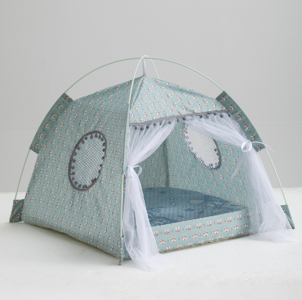 Cat Tent Cat Cat House Enclosed Pet Bed Image