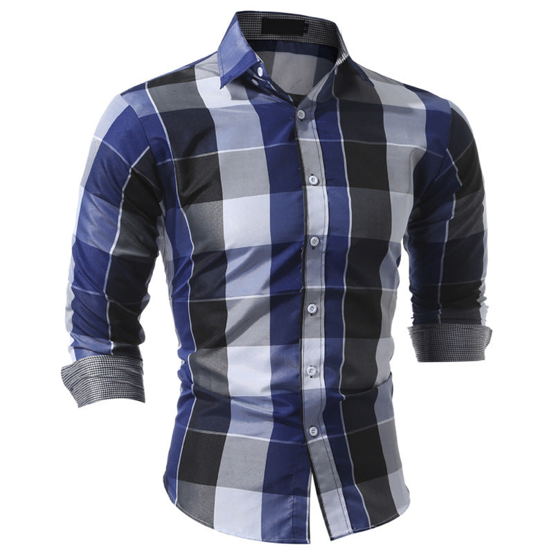 Classic Plaid Dress Shirts Image