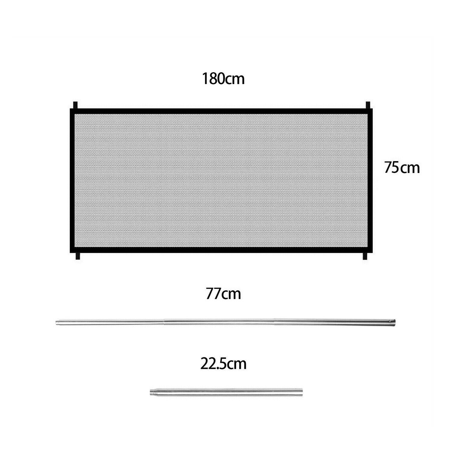 Pet Dog Fence Gate Safe Guard Safety Enclosure Dog Fences Dog Gate The Ingenious Mesh Magic Pet Gate Pet Supplies Dropshipping Image