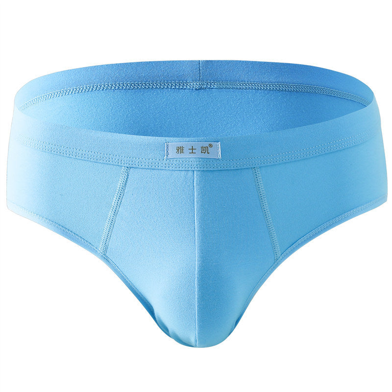 Men Comfortable Soft Cotton Briefs Underwear Image