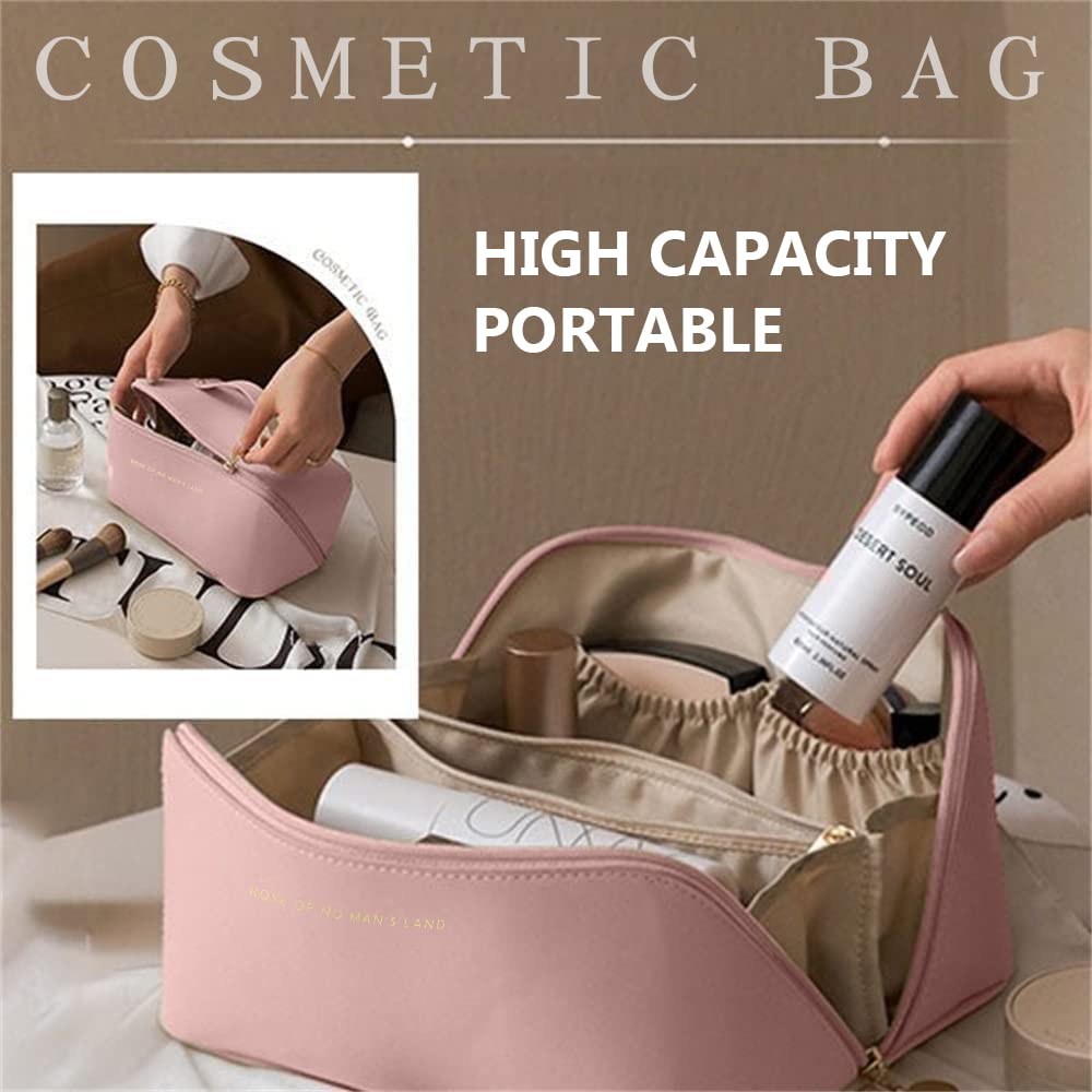 Travel Cosmetic Bag Large Capacity Multifunction Travel Cosmetic Bag Women Toiletries Organizer Female Storage Make Up Case Tool Image