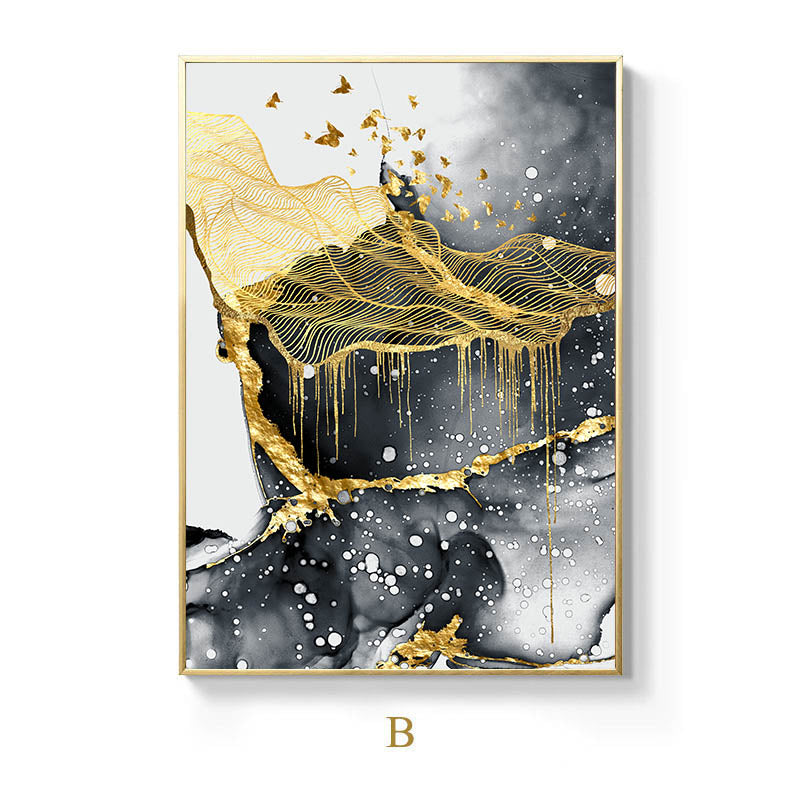 Golden Black And White Wall Art Posters And Image