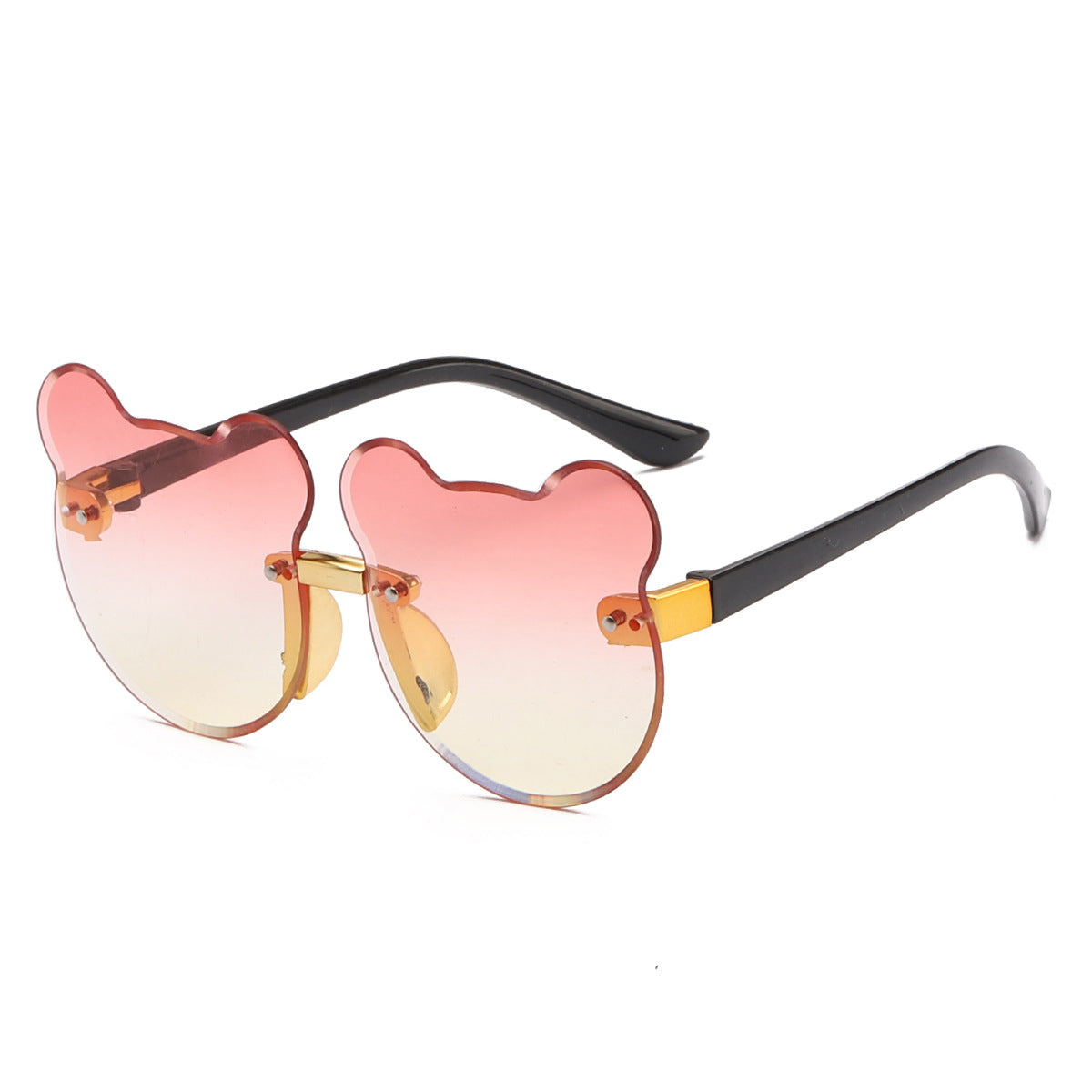 Cat Ear Kids Sunglasses Frameless Shape Image