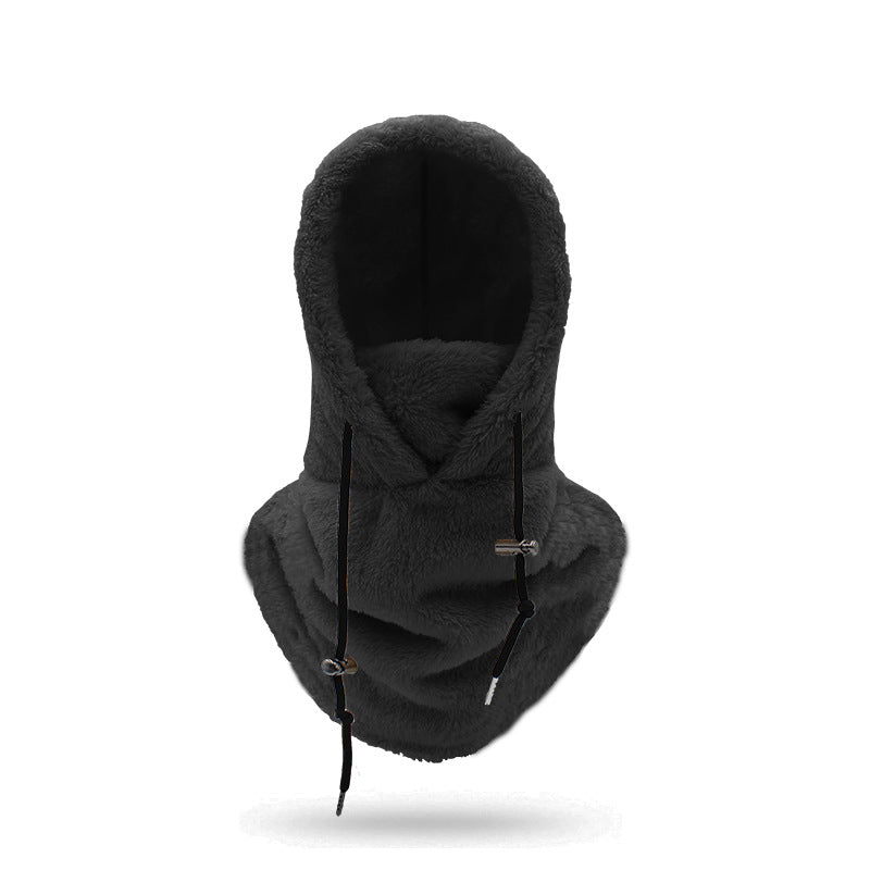 Winter Outdoors Cycling Sports Wind-proof Cap Cold Protection Thickening Scarf Hat Image