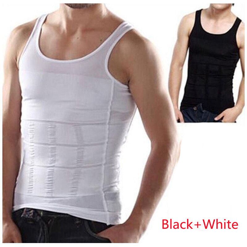 Men's Tight-waist Body Shaper Tank Top Corset Image