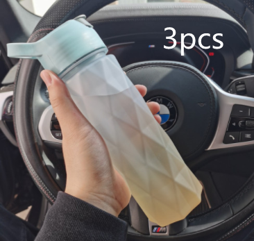 Spray Water Bottle For Girls Outdoor Sport Fitness Water Cup Large Capacity Spray Bottle Drinkware Travel Bottles Kitchen Gadgets Image