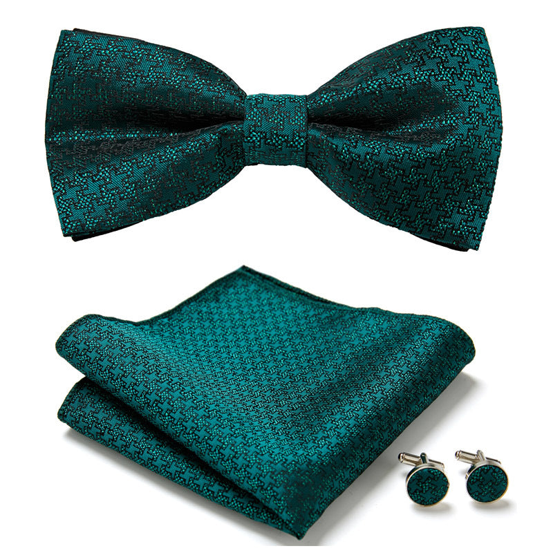 Three Piece Set Of Stylish Bow Ties Image