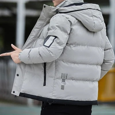 Men Fashion Casual Padded Down Jacket Image