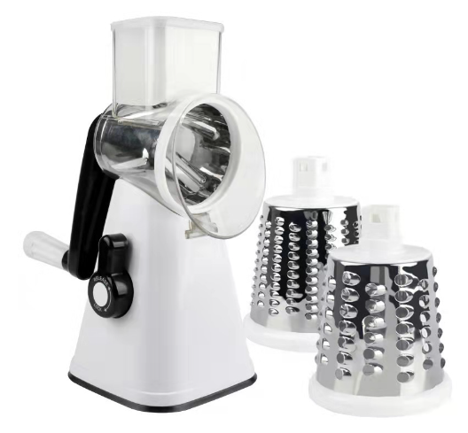 Food Processor Vegetable Chopper Kitchen Roller Gadgets Tool Vegetable Cutter Round Slicer Graters Potato Carrot Cheese Shredder Image