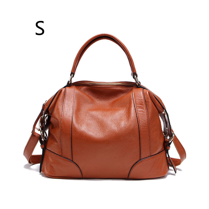 European And American Leather Top Layer Cowhide Bag For Ladies Image