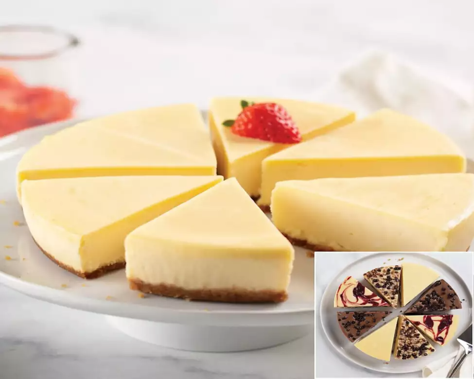 New York Cheesecake and Cheesecake Sampler