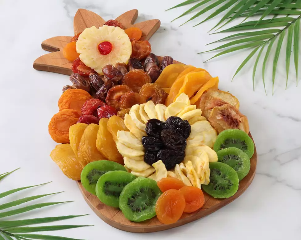 Dried Fruit - Pineapple Cutting Board