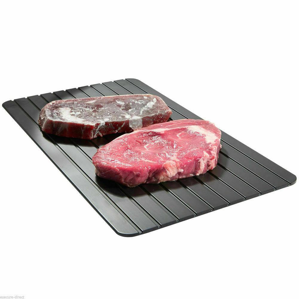 Fast Defrost Tray Fast Thaw Frozen Food Meat Fruit Quick Defrosting Plate Board Defrost Tray Thaw Master Kitchen Gadgets Image