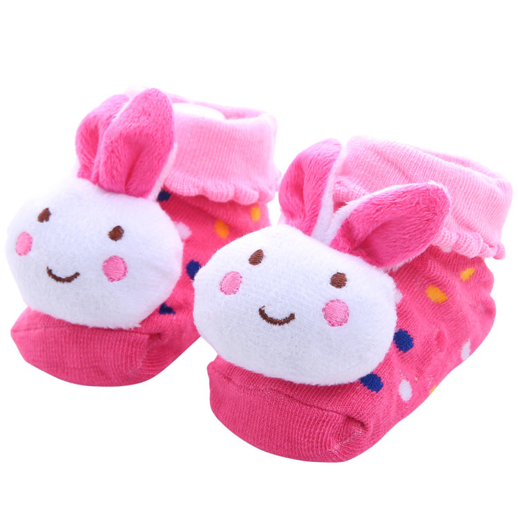 Cotton Cartoon Non-slip Baby Floor Socks Image