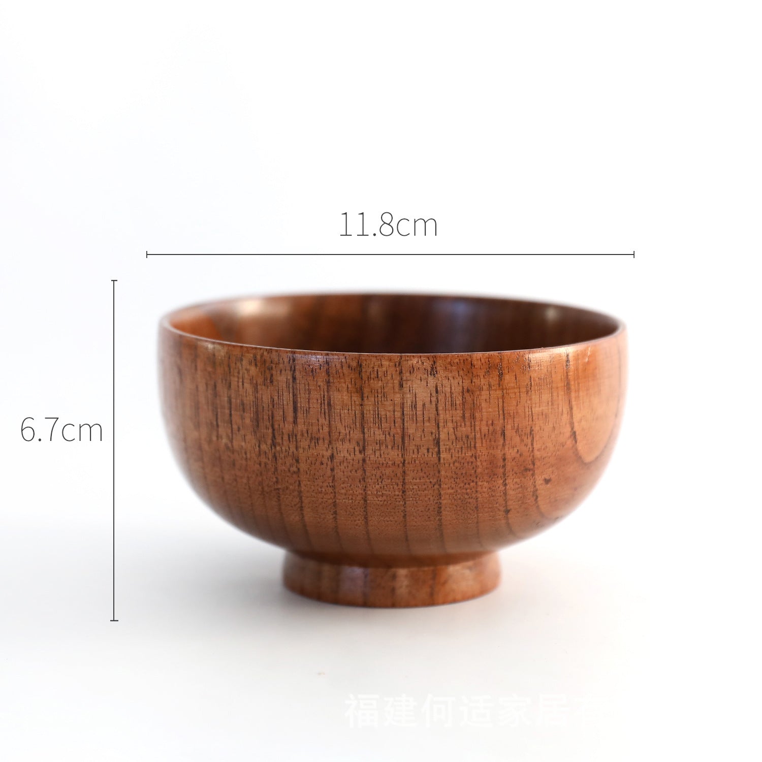 Wooden Bowl Japanese Style Wood Rice Soup Bowl Salad Bowl Food Container Large Small Bowl for Kids Tableware Wooden Utensils Image