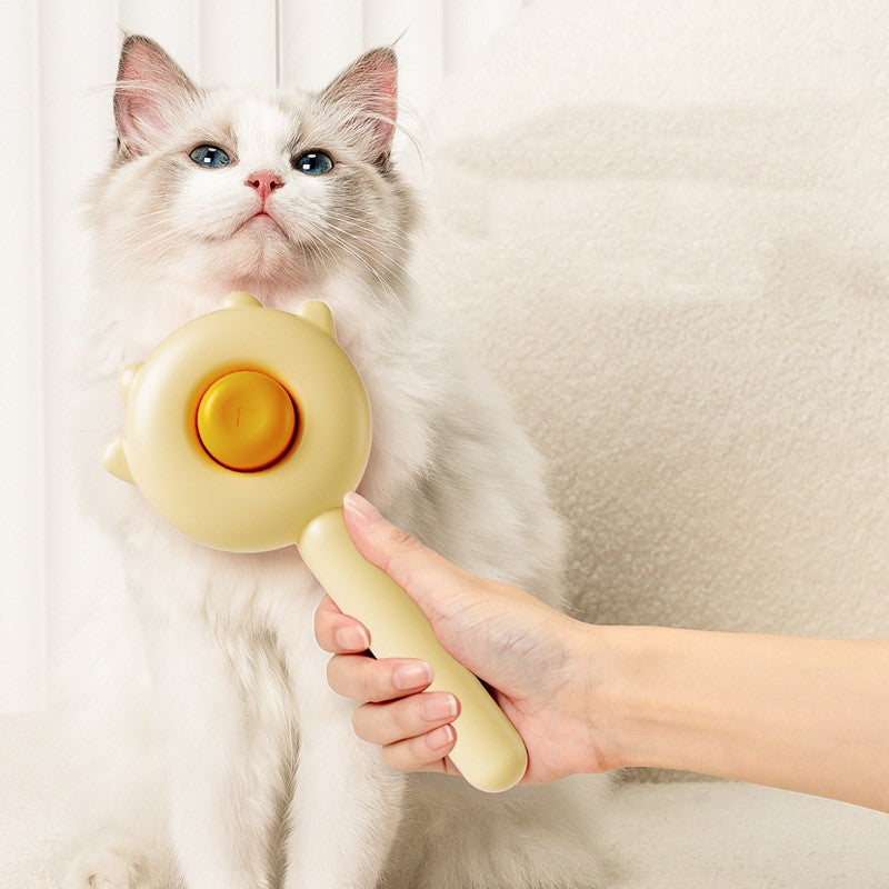 Cat Comb Massage Pet Magic Combs Hair Removal Cat And Dog Brush Pets Grooming Cleaning Supplies Scratcher Image