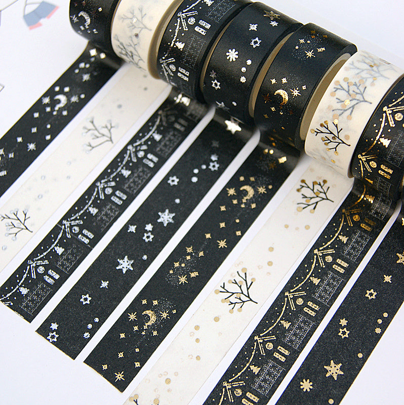 Christmas And New Year Japan And Paper Tape Image