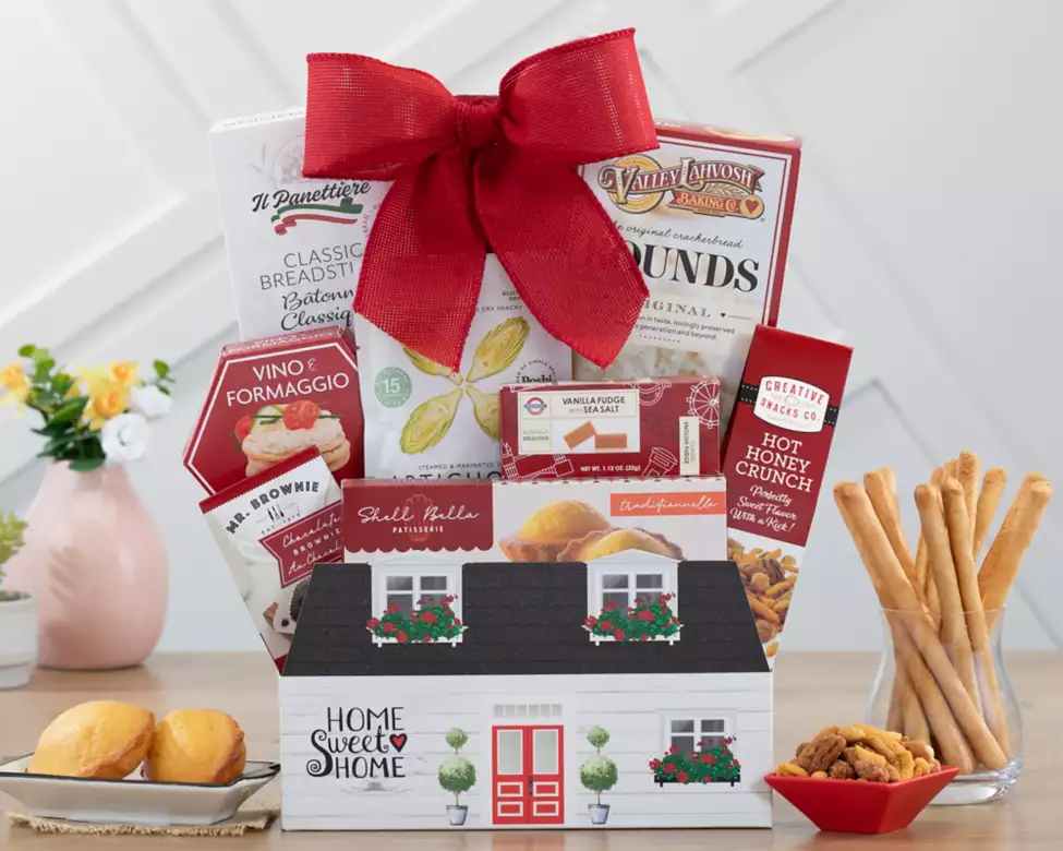 Home Sweet Home Housewarming Gift Basket