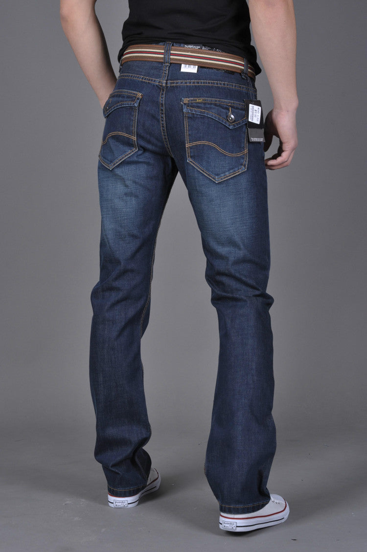 Explosive Fall Winter New Straight Slim Men's Jeans Image