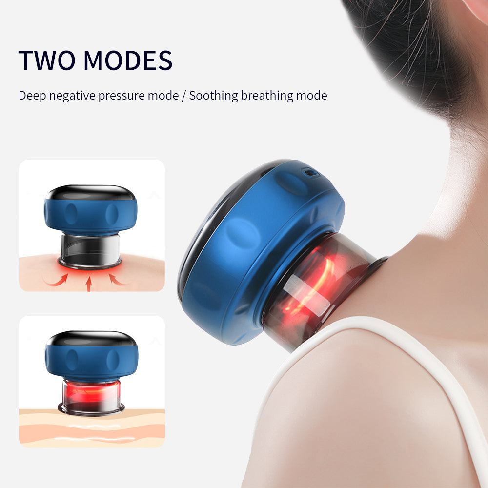 Electric Vacuum Cupping Massage Body Cups Anti-Cellulite Therapy Massager For Body Electric Guasha Scraping Fat Burning Slimming Image