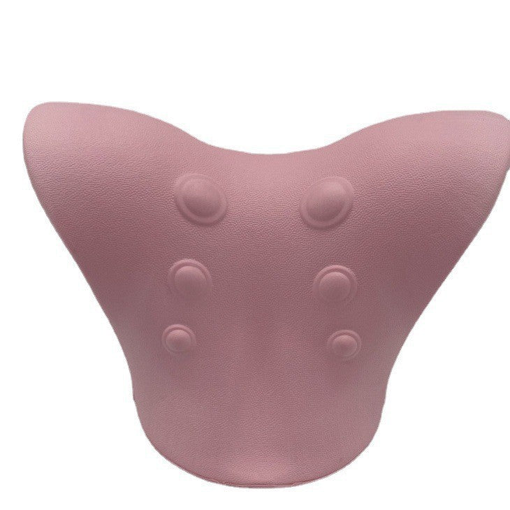 Cervical Spine Stretch Gravity Muscle Relaxation Traction Neck Stretcher Shoulder Massage Pillow Relieve Pain Spine Correction Image