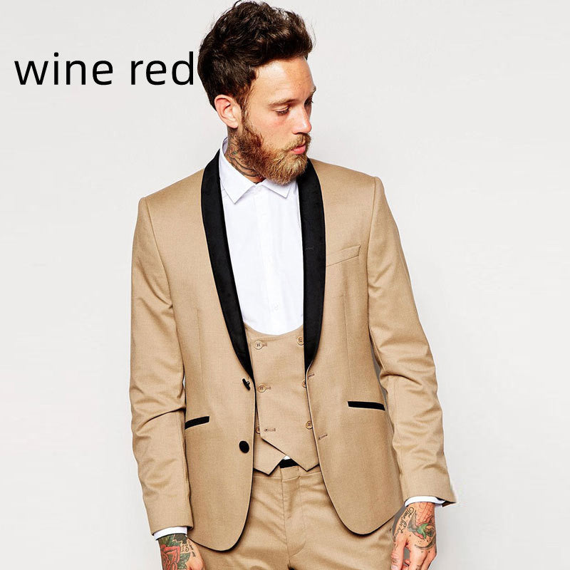 Man Three Piece Suit Dress Large Image