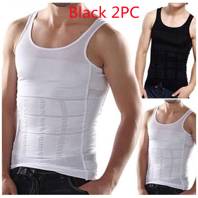 Men's Tight-waist Body Shaper Tank Top Corset Image