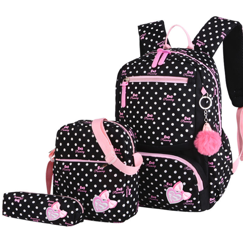 Elementary School Girl Korean Style Cute Princess Backpack Image