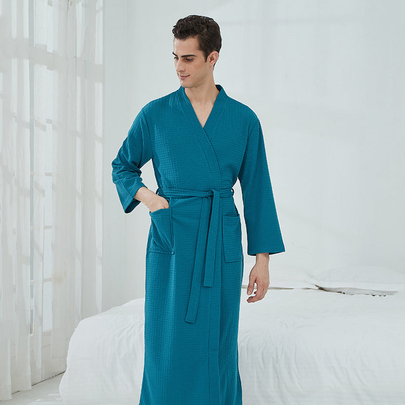 Couple Robes Sleepwear Women Men Loungewear Bathrobe Image