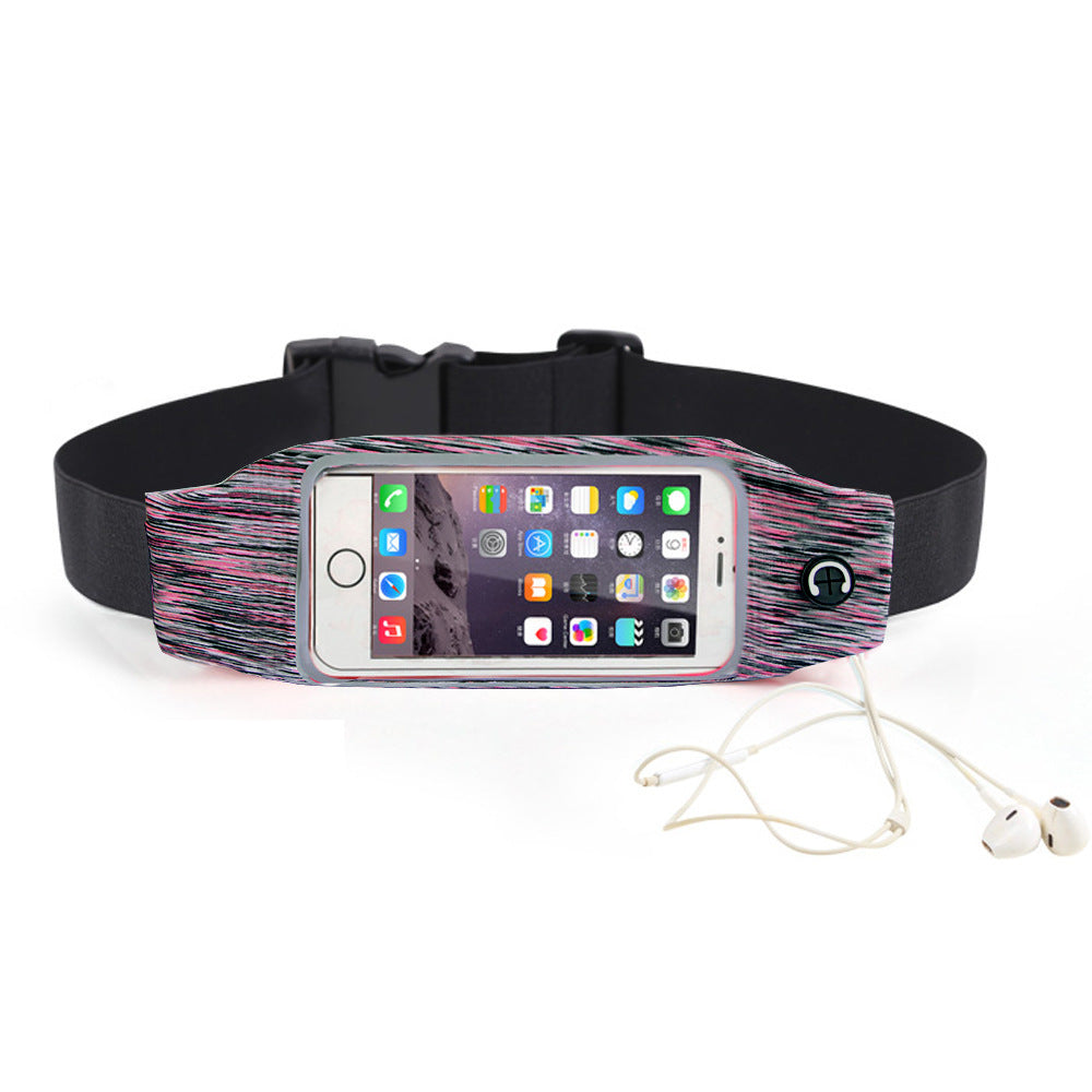 Touch Screen Clear Phone Waist Bag For Running Sports Fanny Pack Image